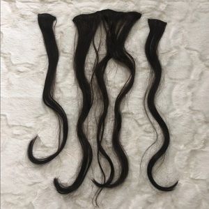 Real Human Hair Clip In Extensions.
